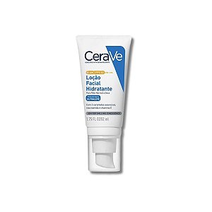 CeraVe Loção Facial Hidratante FPS 50 com Proteção Solar e 3 Ceramidas